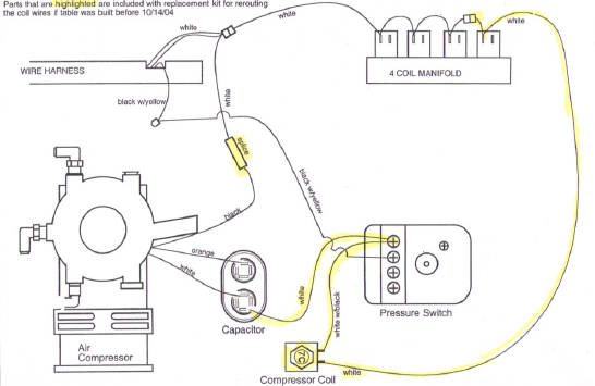 Rerouting compressor coil (1995-2011) – Hill Laboratories